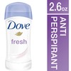 Dove Antiperspirant Deodorant, Fresh, 2.6 oz