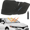 JOYTUTUS Sunshade Car Front Umbrella Sun Shade Windshield Delica d5