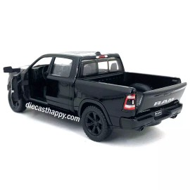 Kinsmart 2019 Dodge Ram 1500 Pick Up Truck 1:46 Scale Diecast Model Black by Kinsmart