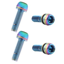 Felimoa Hex Socket Bolts for Bicycles and Bikes M6 Standard 4 Pieces