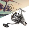 4.8:1 Spinning Fishing Reels Strong Braking Force All Metal Long
