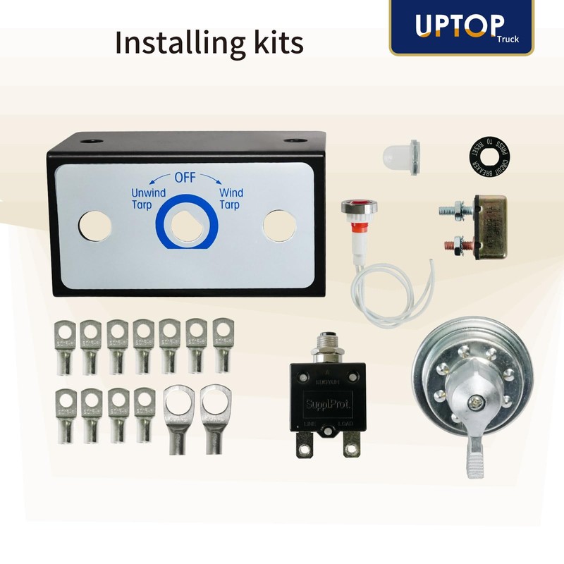 UPTOP Electronic Switch Tarp Motor Rotary Switch Kit Replaces 5540710