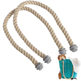 Pack of 2 Handles O Bag, O Bag Handle, Obag Bag Handles, Obag Bag Accessories, O Bag Accessories, O Bag Accessories, for Obag Canvas Bag Accessories (65 cm / Khaki), 1