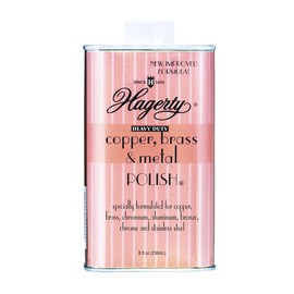 W.J. Hagerty & Sons 21080 Hagerty Heavy Duty Copper, Brass & Metal Polish, 8 oz