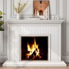 FunStick 15-Sheet White Peel and Stick Backsplash Tiles for Kitchen