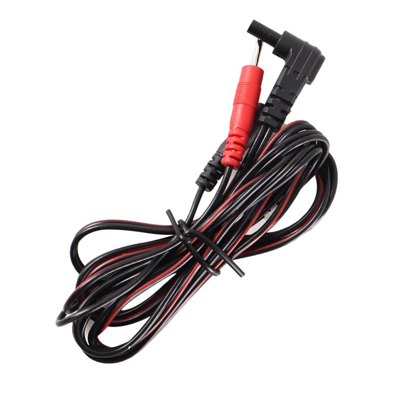 Enwye 2 Pcs Tens Electrode Wires Jack Plu-g Pin Connector,Electrode