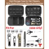 RAIACE Hard Storage Case Compatible with Hair Clippers, Protective Carrying