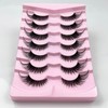 KOKAY False Eyelashes Fluffy Cat Eye Lashes Faux Mink Lashes