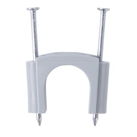 Gardner Bender GSE-505 Polyethylene Service Entrance Cable Strap Staple, 5/8", Grey