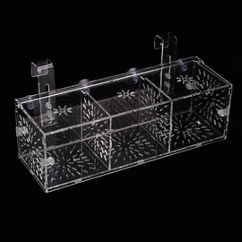 Aquarium Fish Breeder Box, Baby Fish & Shrimp Incubator (30CM*10CM*10CM)