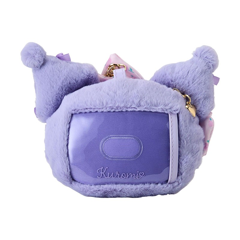 Sanrio Face-Shaped Pass Case (Dolly Rose) Kuromi 466697