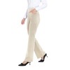 ZTN Womens Bootcut Dress Pants Regular Fit Tummy Control Pants