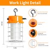 RIUVAO 80W LED Temporary Work Light 12000lm 5000K Daylight White
