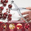 Cherry Olive Pitter Tool Metal Kitchen Utensils Hawthorn Tool Red