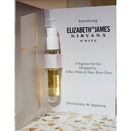 Elizabeth&James Elizabeth and James NIRVANA WHITE .07 oz EAU DE PARFUM Vial Spray LOT OF 10 NEW