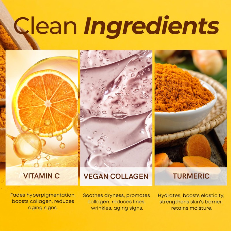 Refined Radiance Vitamin C & Turmeric Face Wash – Dermatologist
