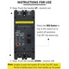 DIHOOL 200 Amp DC Circuit Breaker,2P 1000V 20kA Breaking Capacity