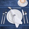 KINGSTONE Dinner Forks Set of 4, 8-Inch 18/10 Stainless Steel