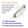 Ravinte 30 Pack Solid 3 Inch Cabinet Handles - Brushed