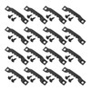 sourcing map 16Pcs Picture Hangers, Single-Eerration Frame Back Hanging Fasteners