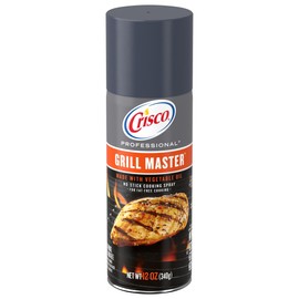 Crisco Professional No-Stick Cooking Spray, Grill Master, 12 Ounce