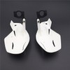 SMT Motorcycle White Hard Plastic Reinforced Hand Guards For Snowmobile