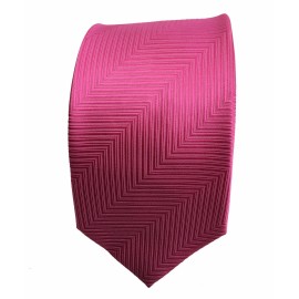 Covona Men's Black-Blue Geometric and Tiny Pattern Tie