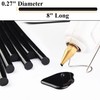 Mini Black Hot Glue Gun Sticks 40 PCS 8" Long