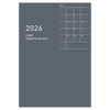 Daigo E8150 2026 Planner, Appointment, Monthly Block, A5, Gray, Starts
