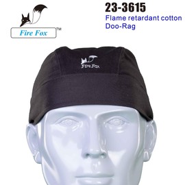 [Weldas] Fire Fox™ Flame Retardant Cotton Doo Rug Stylish Cool Look Head Protection 23-3615 Beanie Doo Rug One Size Black