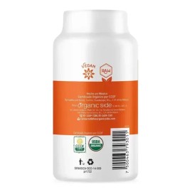 Cápsulas Cúrcuma Orgánica Turmeric 110 Unidades Organic Side
