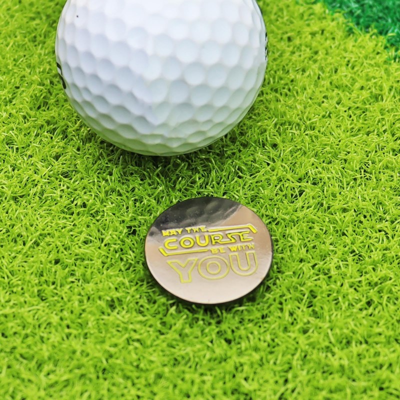 Golf Marker Hat Clip | Funny Ball Markers for Golf