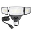 Olafus 42W Motion Sensor Outdoor Light Plug in, Motion Flood