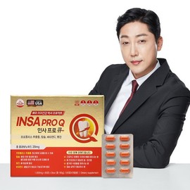 인사프로큐 1500mg 60정2박스 프로폴리스추출물 칼슘 망간 비타민C 뼈치아건강 InsaPro Q 1500mg 60 Tablets 2 Boxes Propolis Extract Calcium Manganese Vitamin C Bone and Tooth Health
