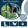 Dog Agility Course Backyard Set, Dog Agility Equipment, Portable Agility