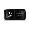 CH4X4 Rocker Switch V2 Front Strobe Lights Symbol - Horizontal