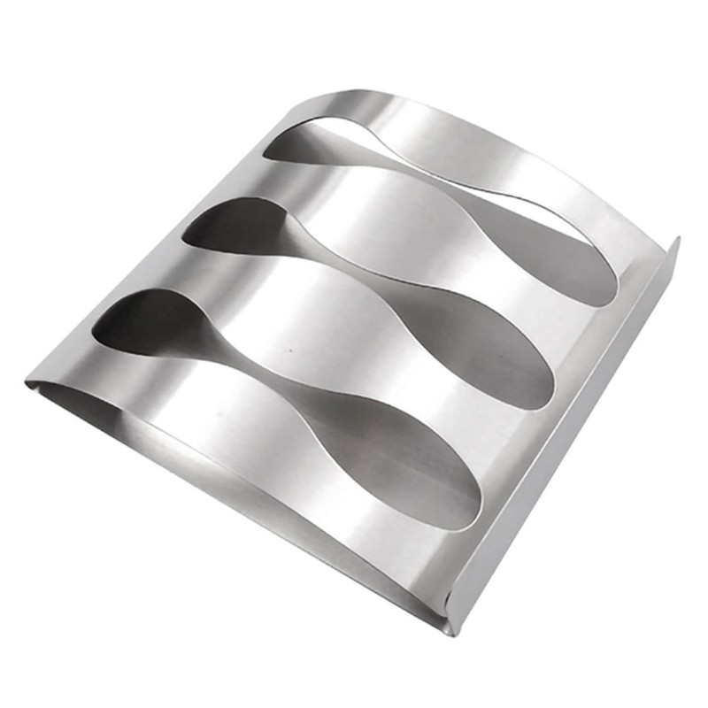 Stainless Steel Toothbrush Holder 3 Holes, Razor Holder 1 Holes