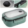 Caja de Almuerzo en Capas, Contenedor de Almuerzo Saludable a