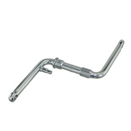 Fenix 5 1/2" One Piece Bike Crank, Various Colors (Chrome)