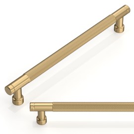 Talentedeco TA011 10 Pack Champagne Bronze Cabinet Pulls 7.5 Inch(192mm) Kitchen Cabinet Handles Cabinet Hardware for Drawer Pulls