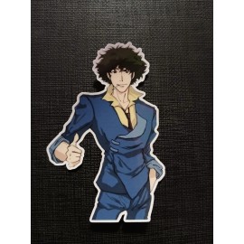 Spike Spiegel Cowboy Bebop Glossy Sticker Anime Waterproof!