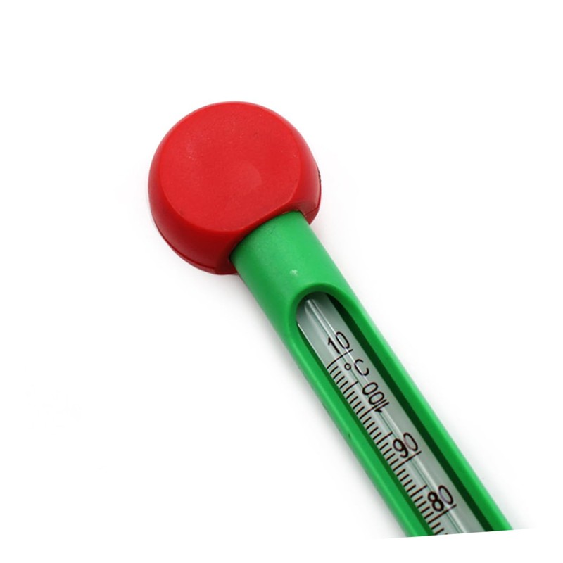 GLEAVI 2pcs Soil Thermometer Built Glass Rod to Portable Garden