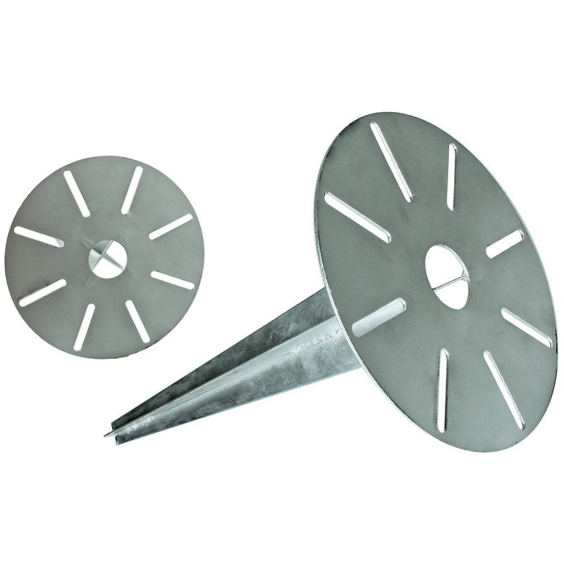 Novatool Ground spikes diameter 15.5 x height 30.5 cm, galvanised,