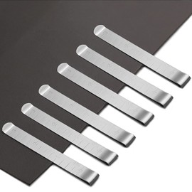 20Pcs Sewing Clips Stainless Steel, 3 inches Measurement Ruler Quilting Supplies for Wonder Clips, Water Erasable and Wear-Resistant Pinning and Marking Accessories/Marking Sewing Project Qu