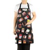 VAMSII Kimchi Lover Gift Kimchi Design Apron With Pockets Korean