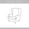 Textile-home Teide Elastic Sofa Cover, 1, 2, 3 and 4-Seater