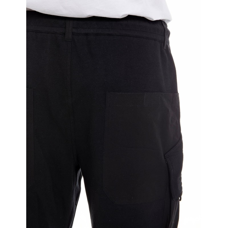 Replay Mens Drawstring Cargo Shorts, Black 098