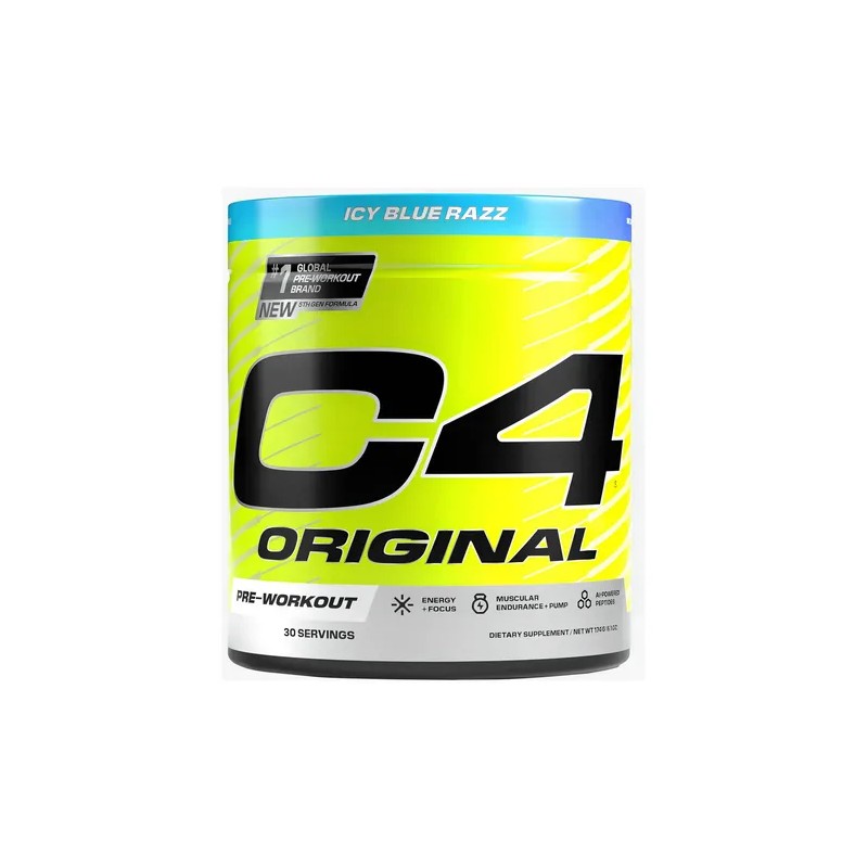 Aminoácido Deportivo Polvo Cellucor C4 180g Sabor Icy Blue Razz