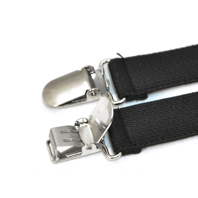 KASAJIMA Suspenders, 0.8 inch (21 mm), X Shape, Unisex, Moderate