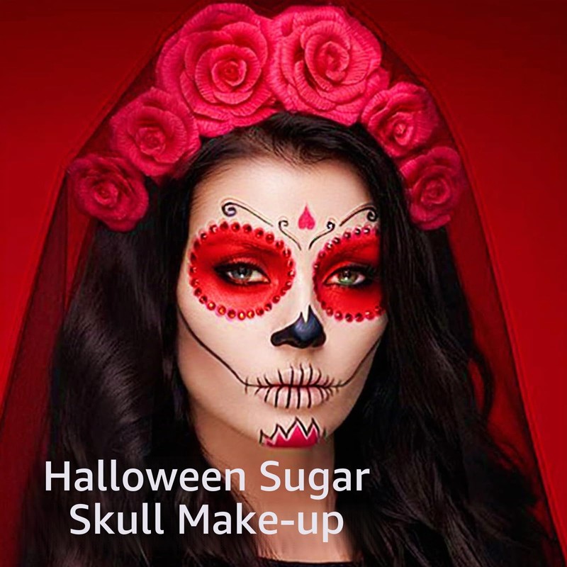UCANBE Halloween Face Paint Red Foundation